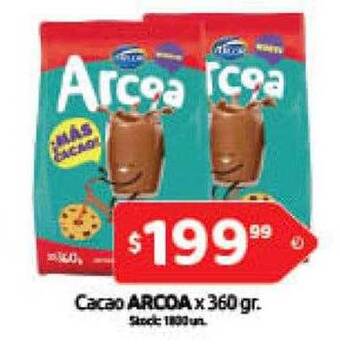 Cordiez Cacao arcoa oferta