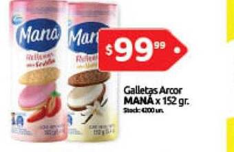 Cordiez Galletas arcor maná oferta