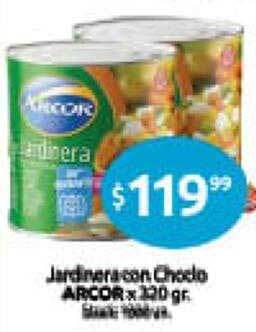 Cordiez Jardinera con choclo arcor oferta