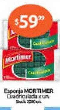 Cordiez Esponja mortimer cuadriculada oferta