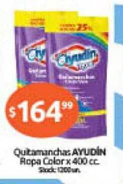 Cordiez Quitamanchas ayudín ropa color oferta