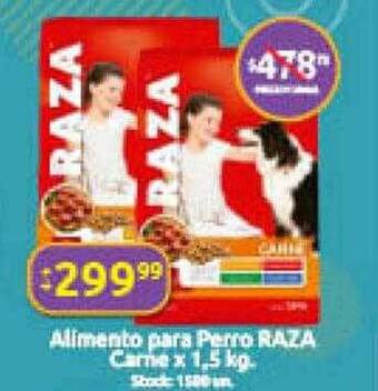 Cordiez Alimento para perro raza carne oferta