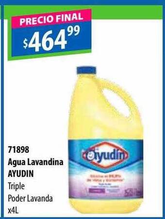 Micropack Agua lavandina ayudin oferta