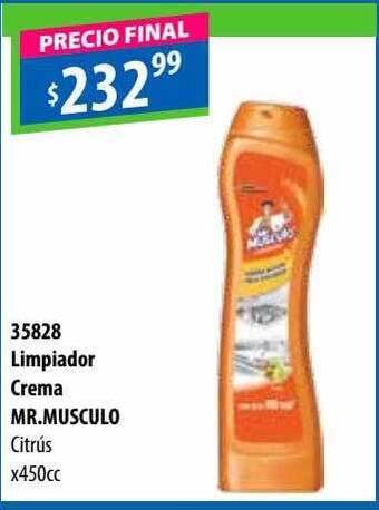 Micropack Limpiador crema mr musculo oferta