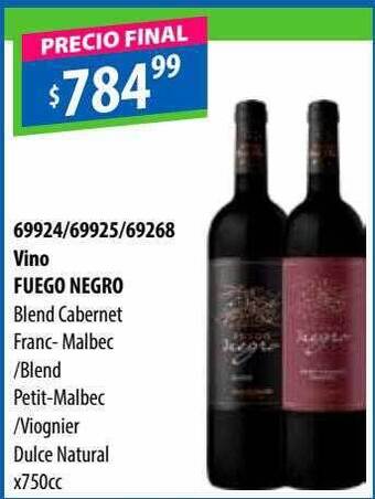 Micropack Vino fuego negro oferta