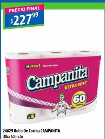 Micropack Rollo de cocina campanita oferta