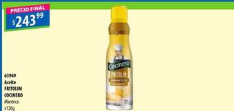 Micropack Aceite fritolim cocinero oferta