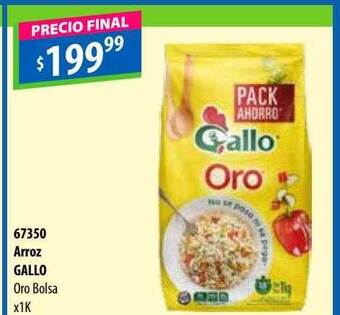Micropack Arroz gallo oferta