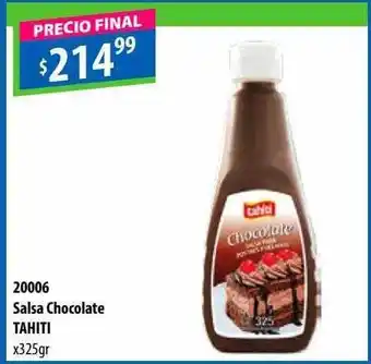 Salsa chocolate tahiti
