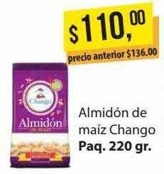 Supermercados Damesco Almidón de maíz chango oferta