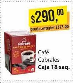Supermercados Damesco Café cabrales oferta