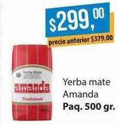 Supermercados Damesco Yerba mate amanda oferta
