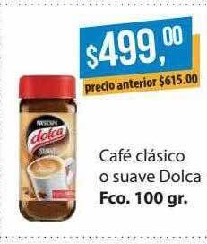 Supermercados Damesco Café clásico o suave dolca oferta