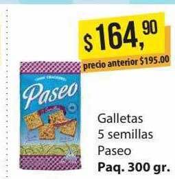 Supermercados Damesco Galletas 5 semillas paseo oferta