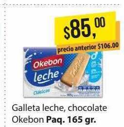 Supermercados Damesco Galleta leche chocolate okebon oferta