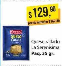 Supermercados Damesco Queso rallado la serenisima oferta