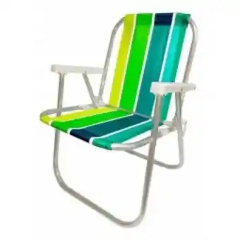 Sillon playero botafogo reposera plegable aluminio