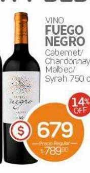 Alvear Vino fuego negro oferta