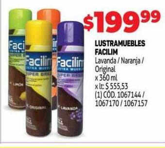 Makro Lustramuebles facilim oferta