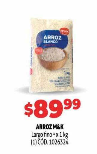 Makro Arroz m&k oferta