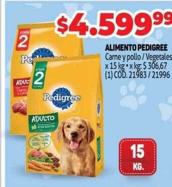 Makro Alimento pedigree oferta