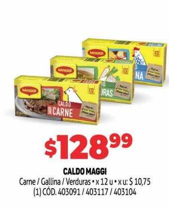 Makro Caldo maggi oferta
