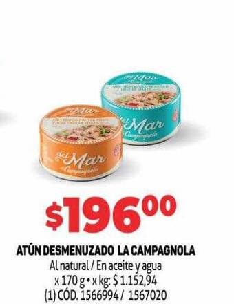 Makro Atún desmenuzado la campagnola oferta
