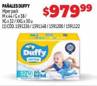 Makro Pañales duffy oferta
