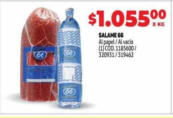 Makro Salame 66 oferta