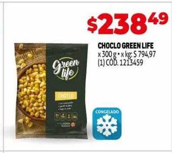 Makro Choclo green life oferta