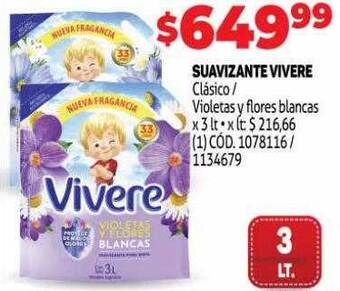 Makro Suavizante vivere oferta