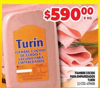Makro Fiambre cocido para emparedados turín oferta