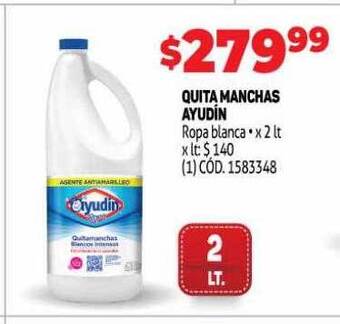 Makro Quitamanchas ayudín oferta