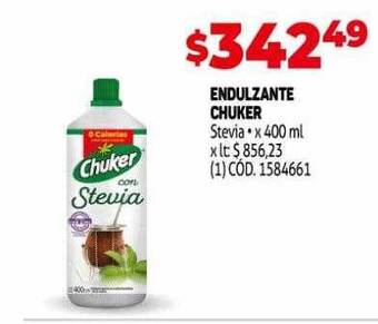 Makro Endulzante chuker oferta