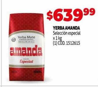 Makro Yerba amanda oferta