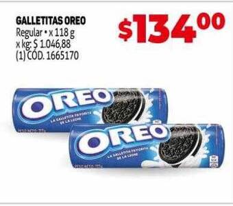 Makro Galletitas oreo oferta