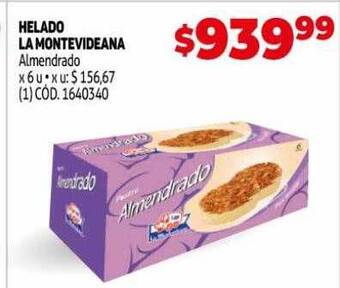 Makro Helado la montevideana oferta