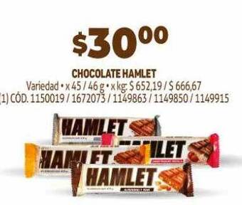 Makro Chocolate hamlet oferta