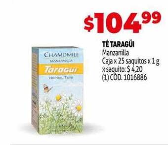 Makro Té taragüi oferta