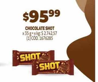 Makro Chocolate shot oferta