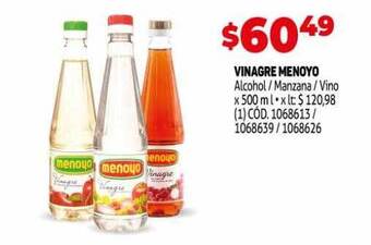 Makro Vinagre menoyo oferta