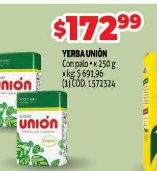 Makro Yerba unión oferta