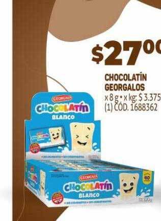 Makro Chocolatín georgalos oferta