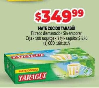 Makro Mate cocido taragüí oferta