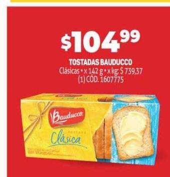 Makro Tostadas bauducco oferta
