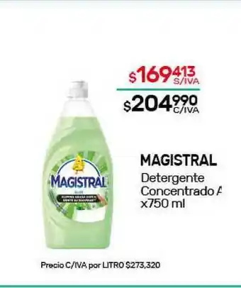 Nini Mayorista Magistral Detergente Concentrado x 750ml oferta