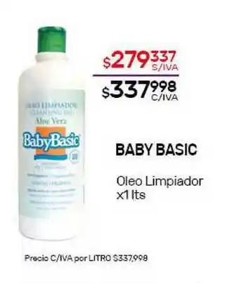 Nini Mayorista Baby Basic Oleo Limiador x 1lts oferta