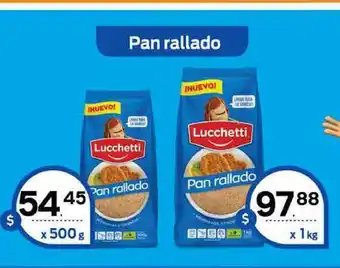 Nini Mayorista Pan Rallado Lucchetti oferta