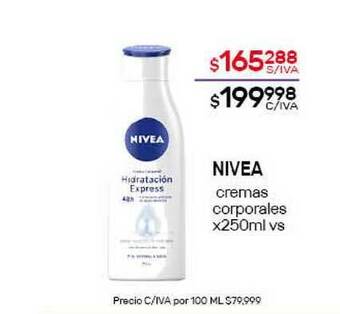 Nini Mayorista Nivea Cremas Corporales x 250ml oferta