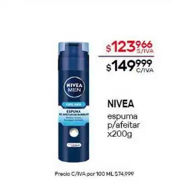 Nini Mayorista Nivea Espuma P Afeitar x 200g oferta